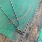 Simple Love Electroplated Necklace