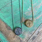 Adjustable St Benedict Slider Necklace