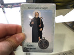 Healing Saints Prayer Cards with Medals