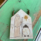 Wooden Holy Image Ornaments