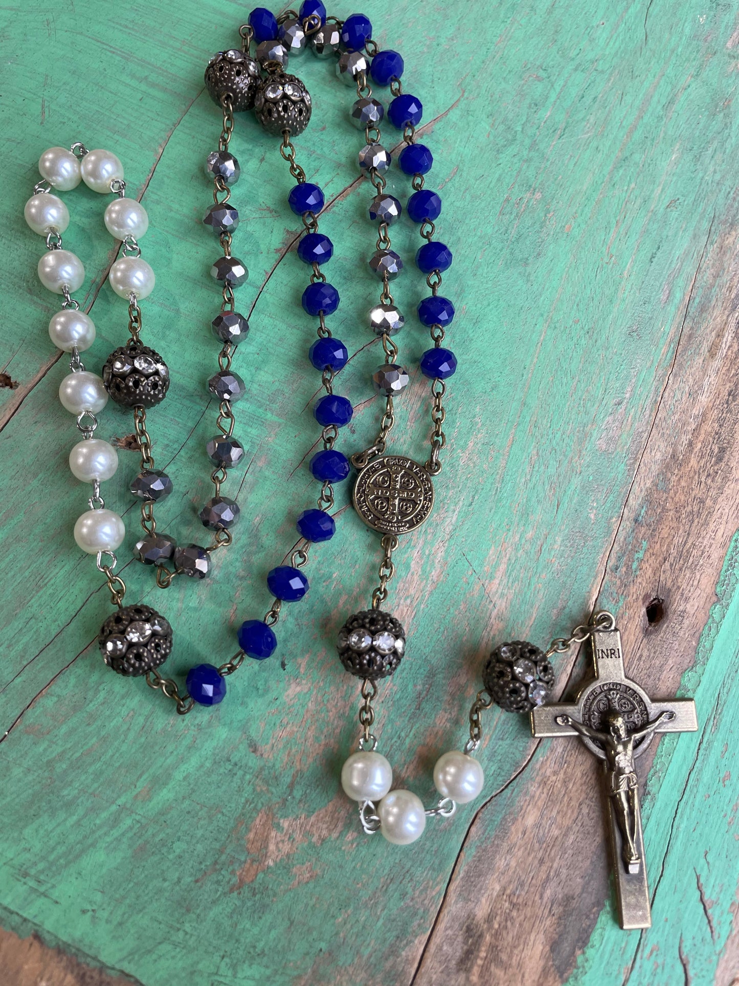 Blue Bronze Signature Rosary