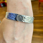 Small St Benedict Hammered Cuff