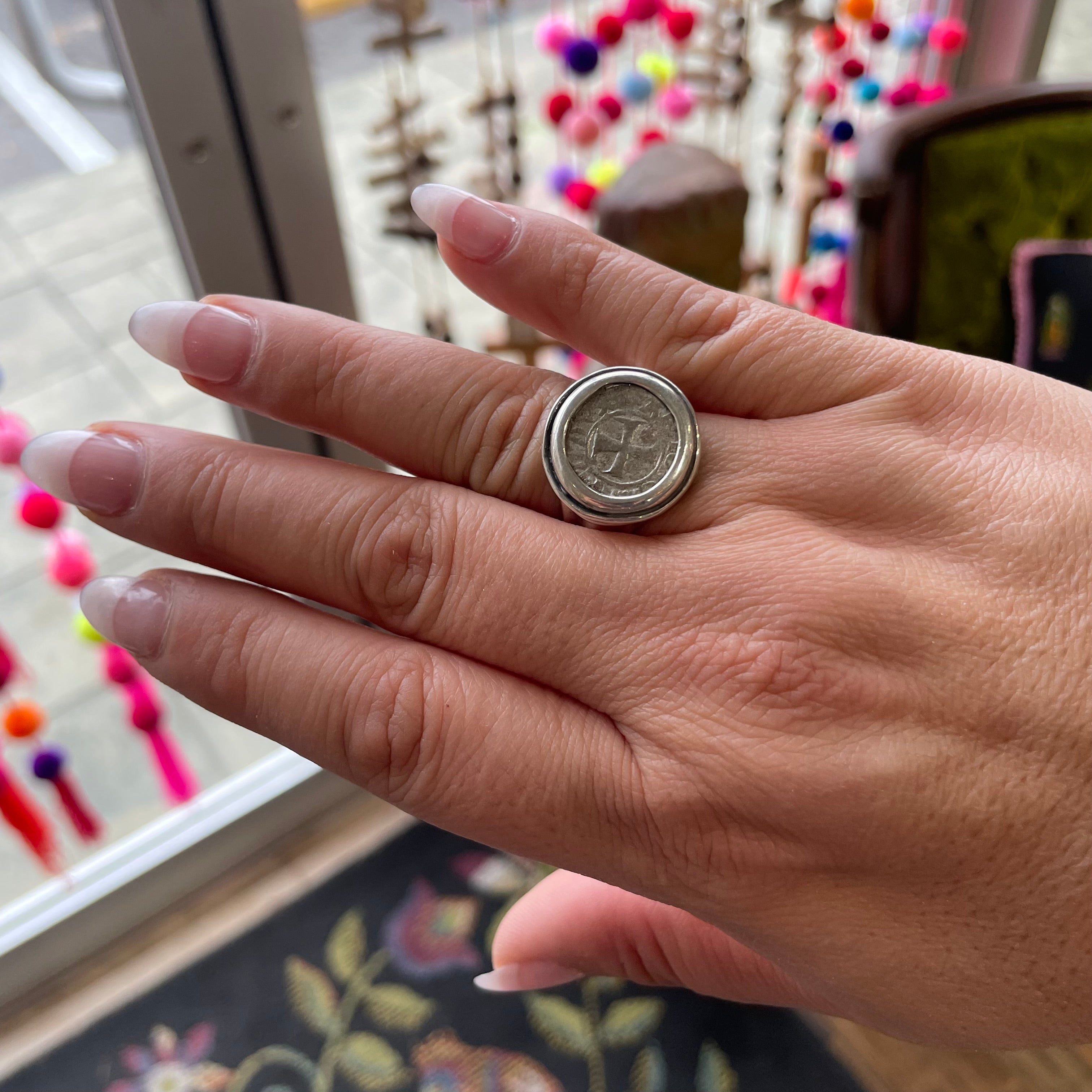Sterling Silver Tornesello Coin