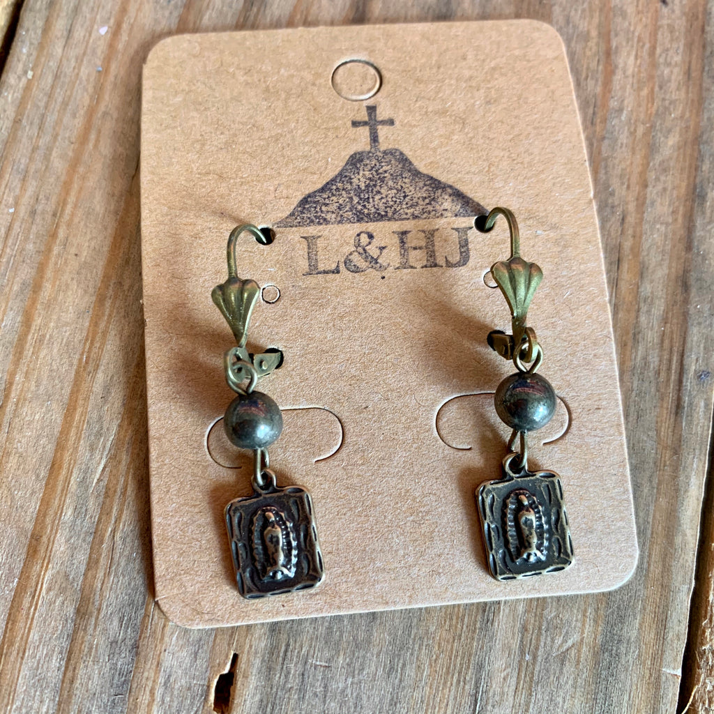 Pyrite OLG Clasp Necklace Set
