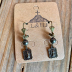 Pyrite OLG Clasp Necklace Set
