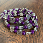 Round Bead Blessings Bracelet
