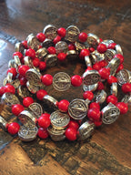 Round Bead Blessings Bracelet