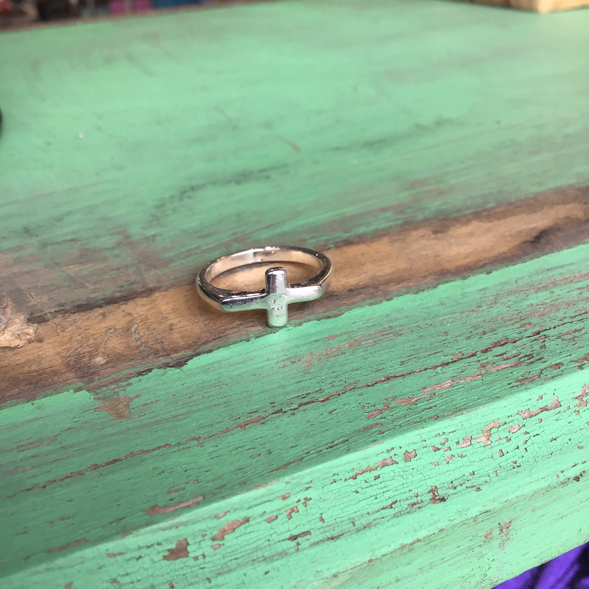 $3 Cross Ring