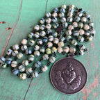 Green Tiger Eye Faith Necklace