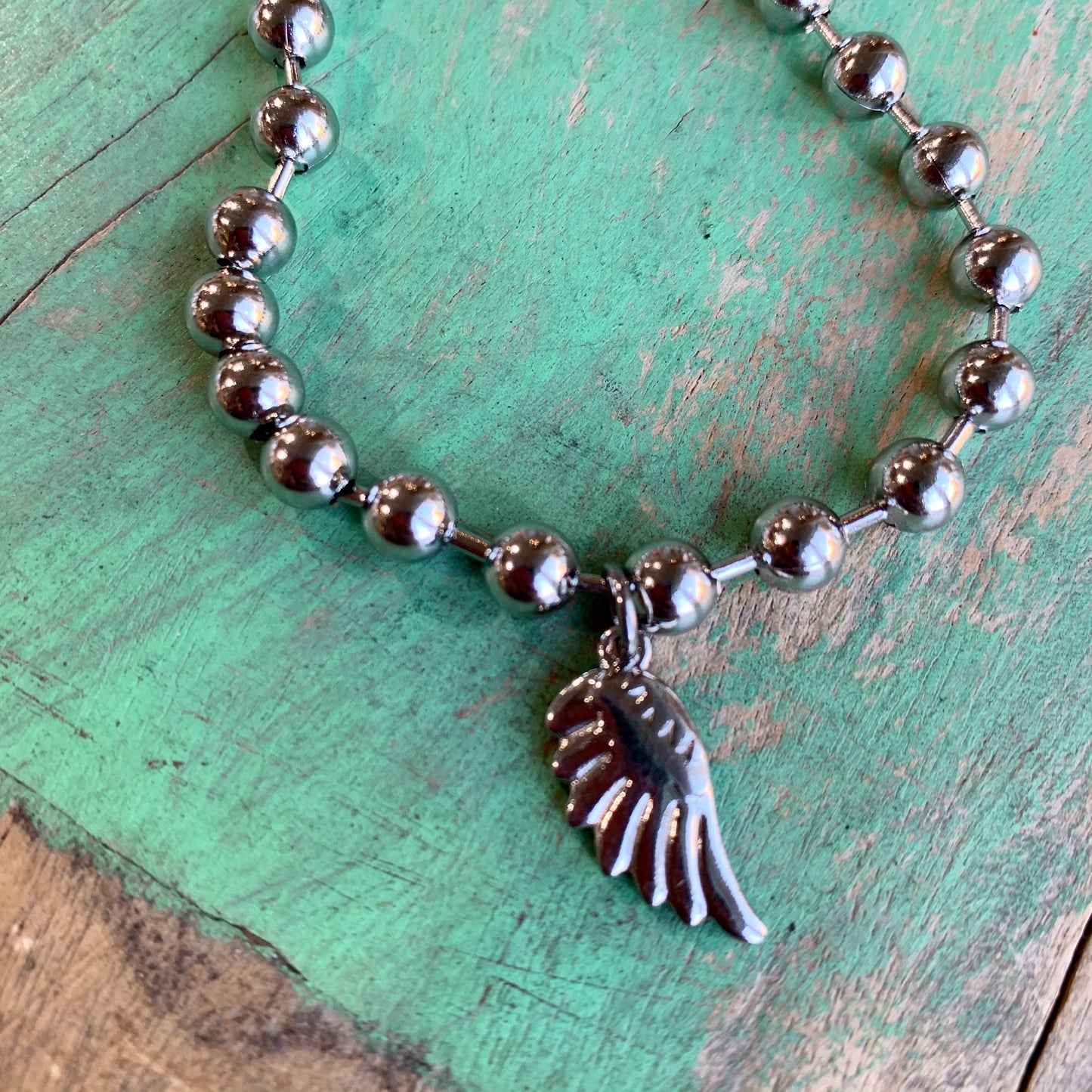 Stainless Steel Ball Chain Bracelet