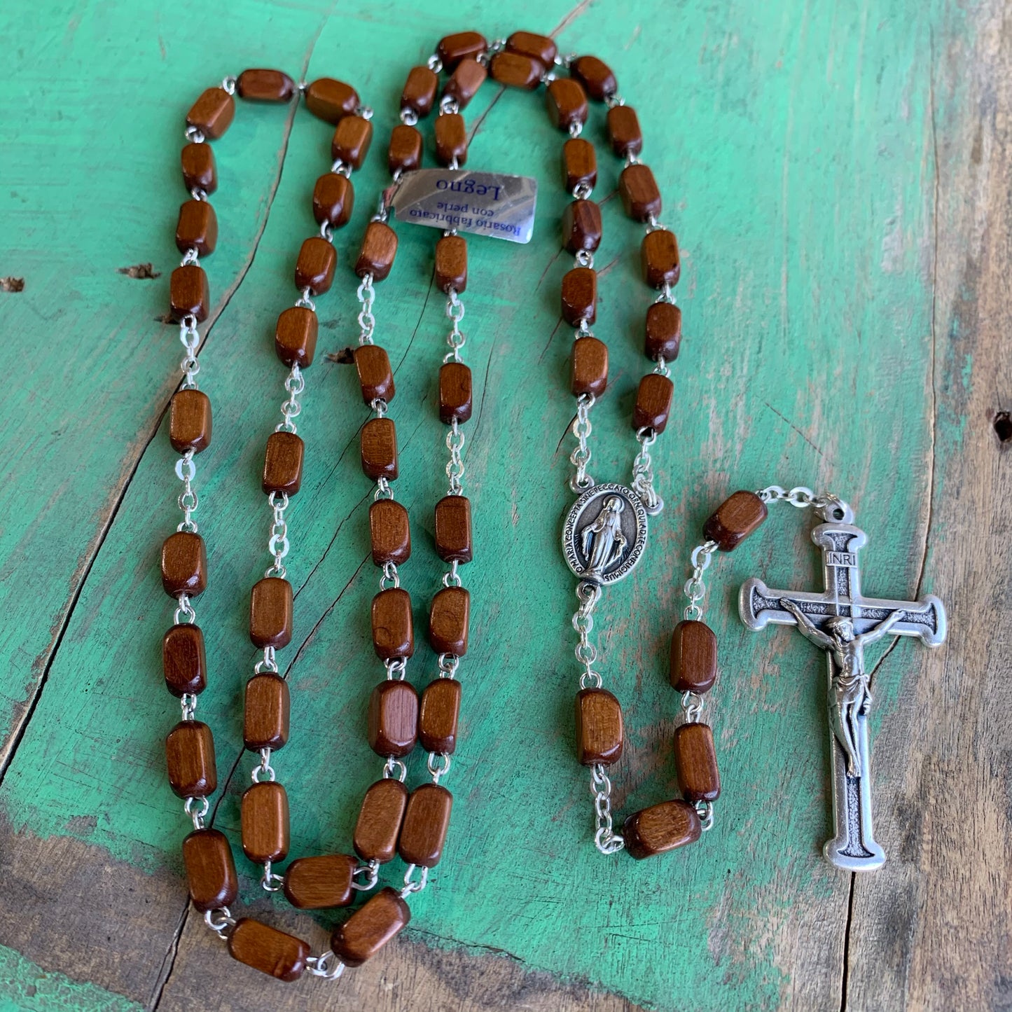 Made in Italy Wooden Rosary