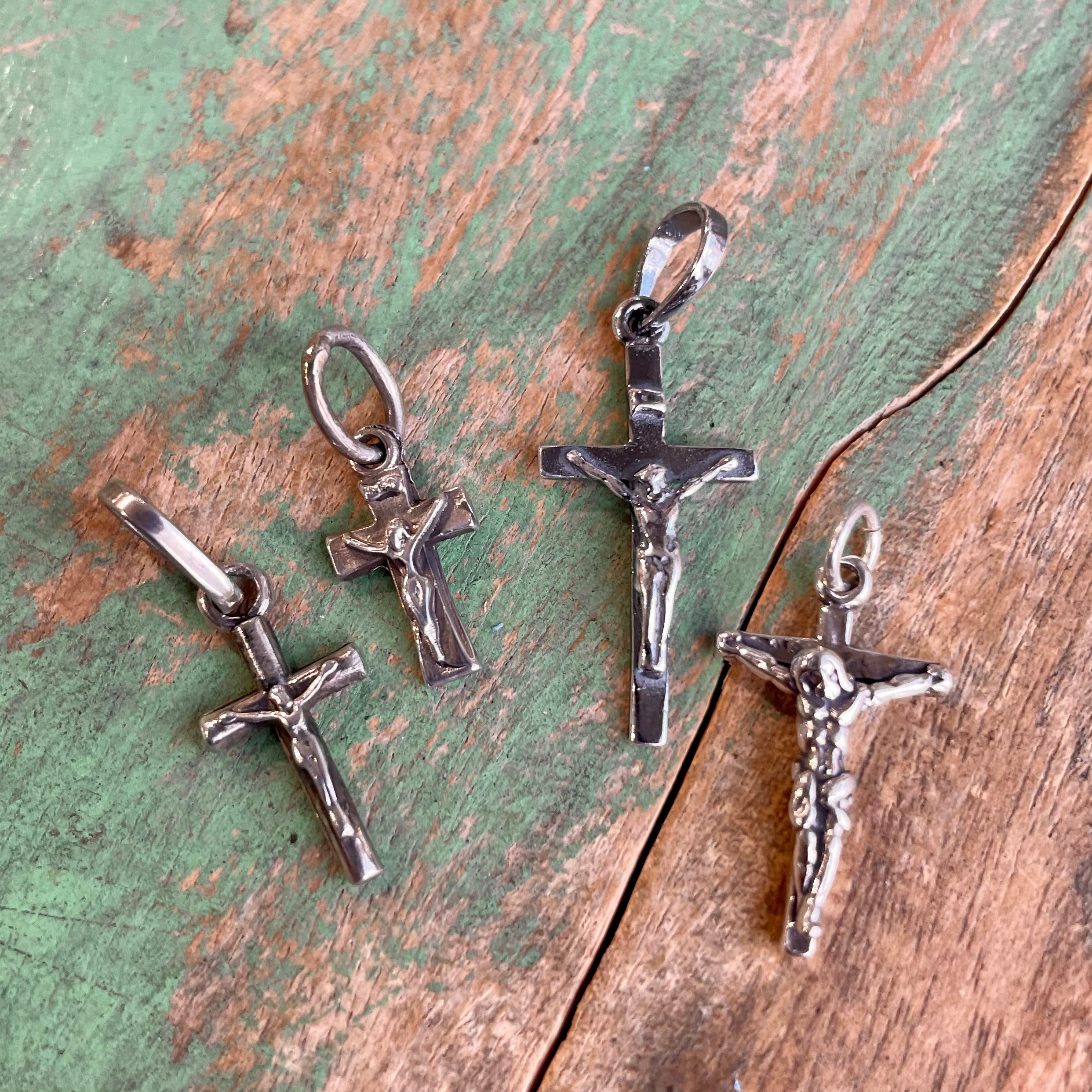 Sterling Silver Simple Crucifix