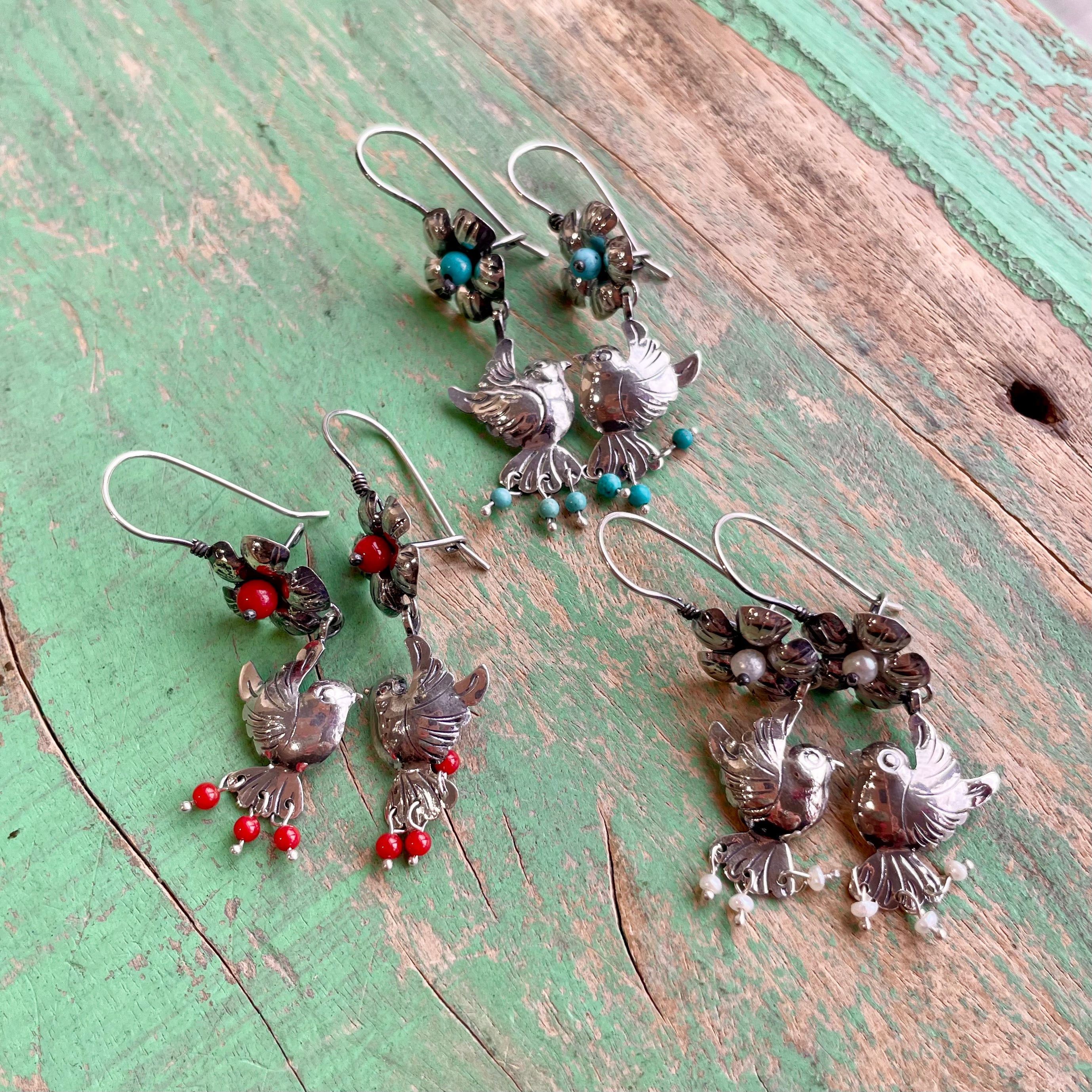Cute Lovebird Earrings