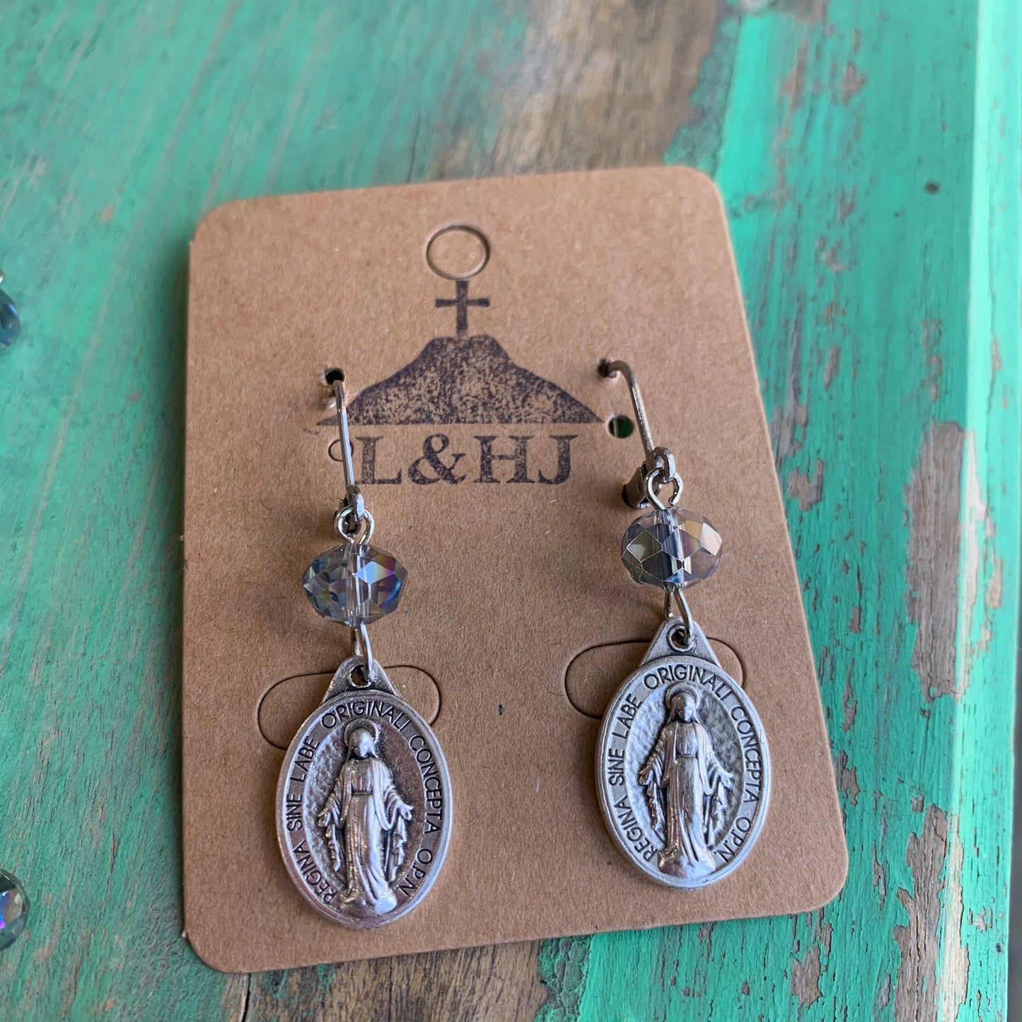 Iridescent Miraculous Medal Set