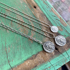 Holy Face of Jesus Sterling Silver Medallions
