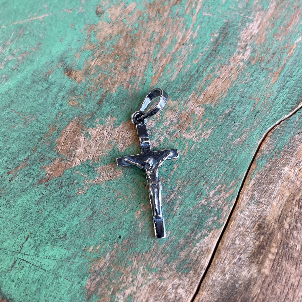 Sterling Silver Simple Crucifix