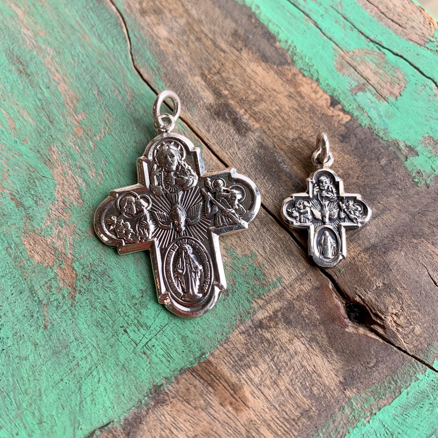 Sterling Silver 5 Way Cross