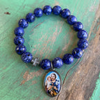 Blue St Joseph Bracelet