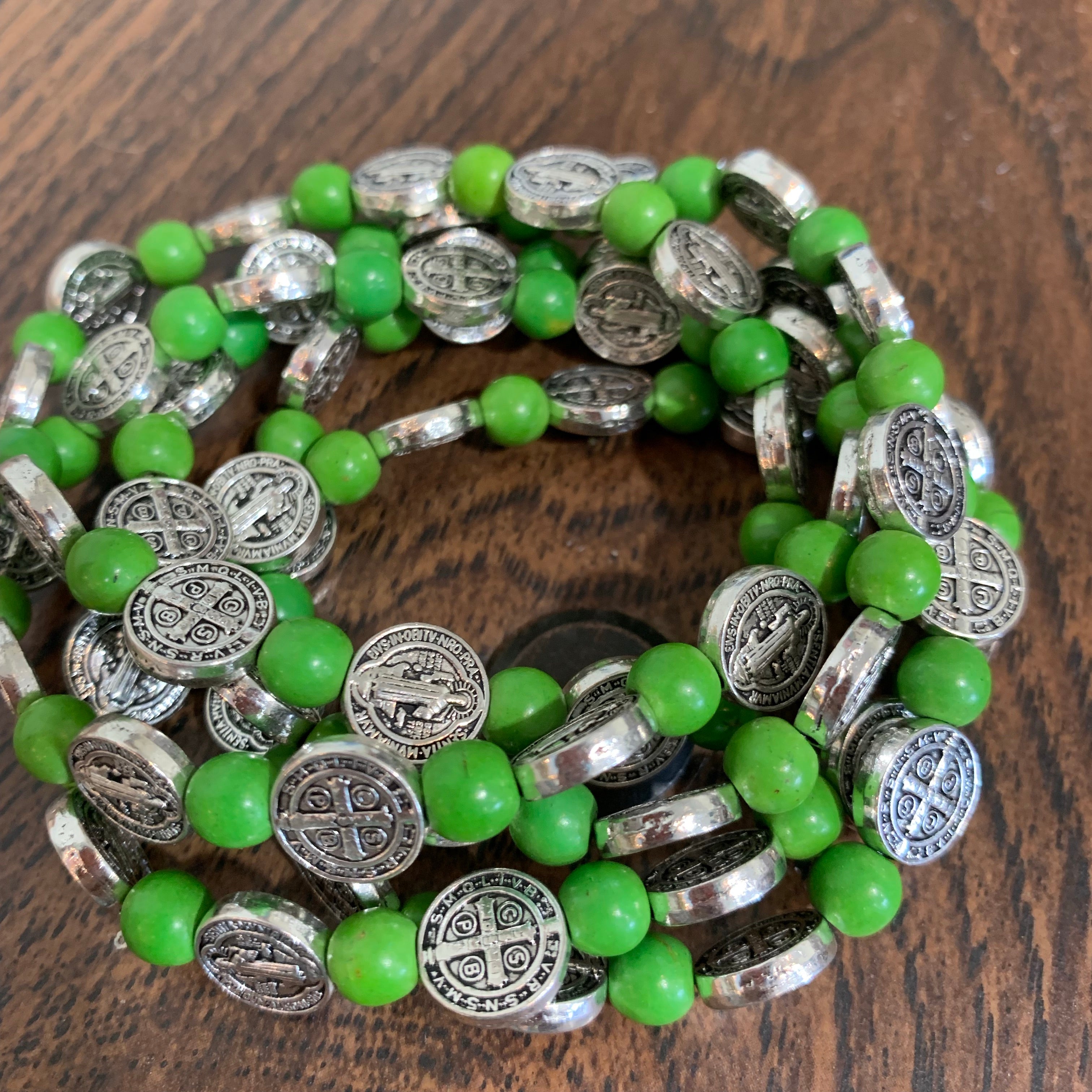 Round Bead Blessings Bracelet