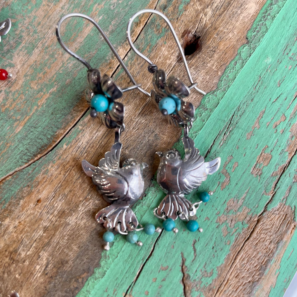 Cute Lovebird Earrings