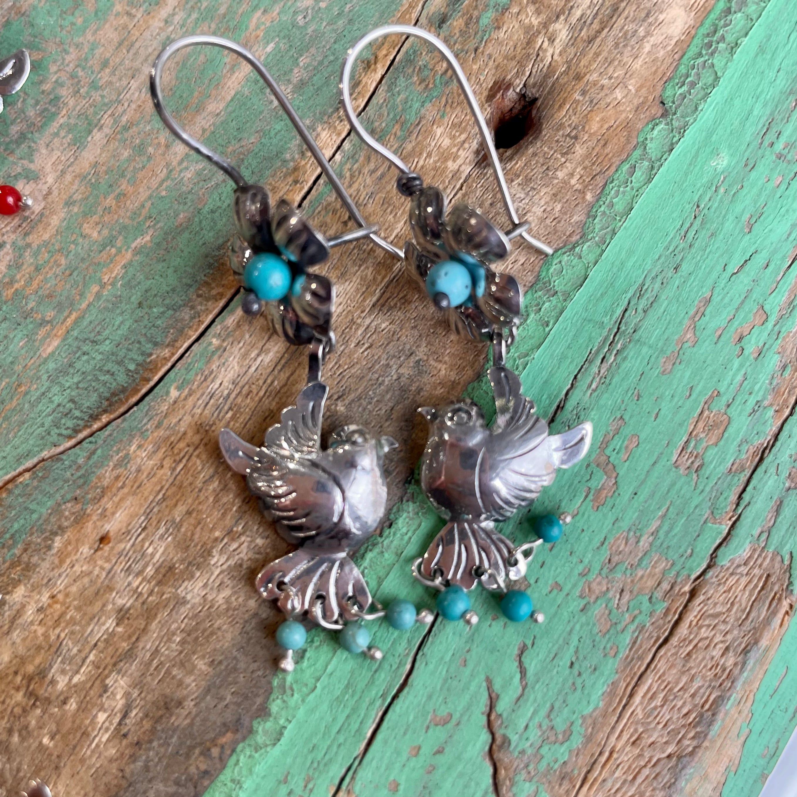 Cute Lovebird Earrings