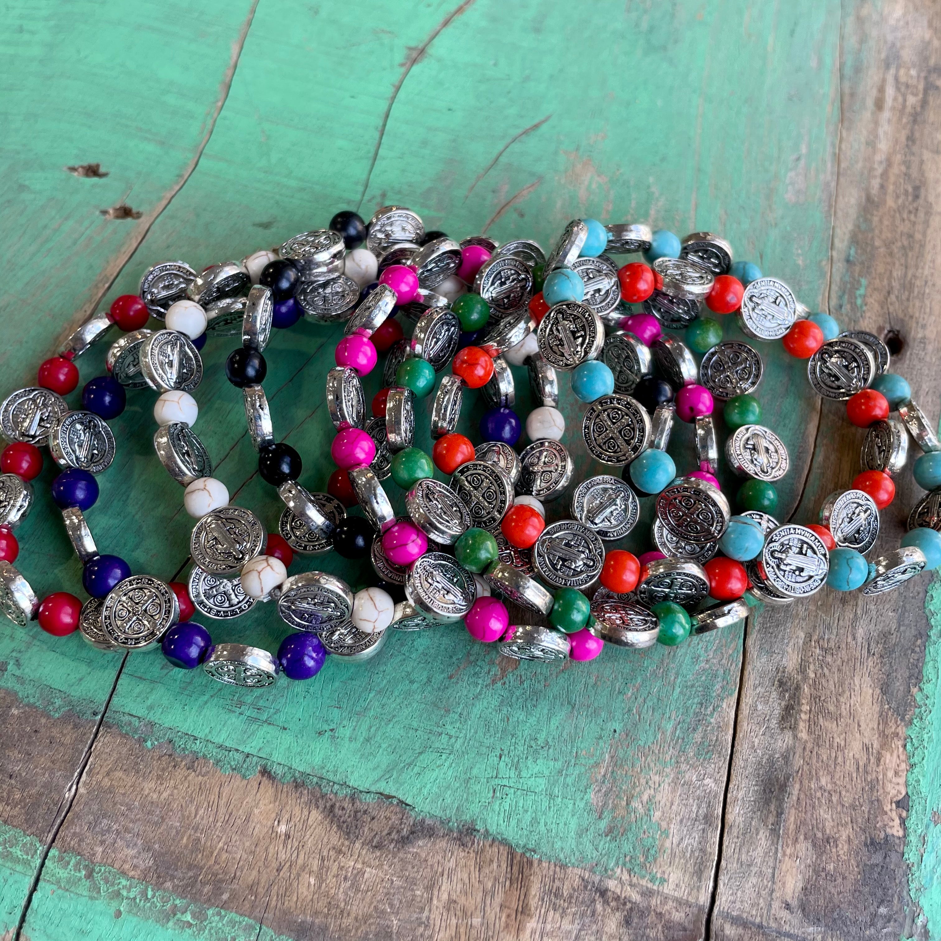 Round Bead Blessings Bracelet