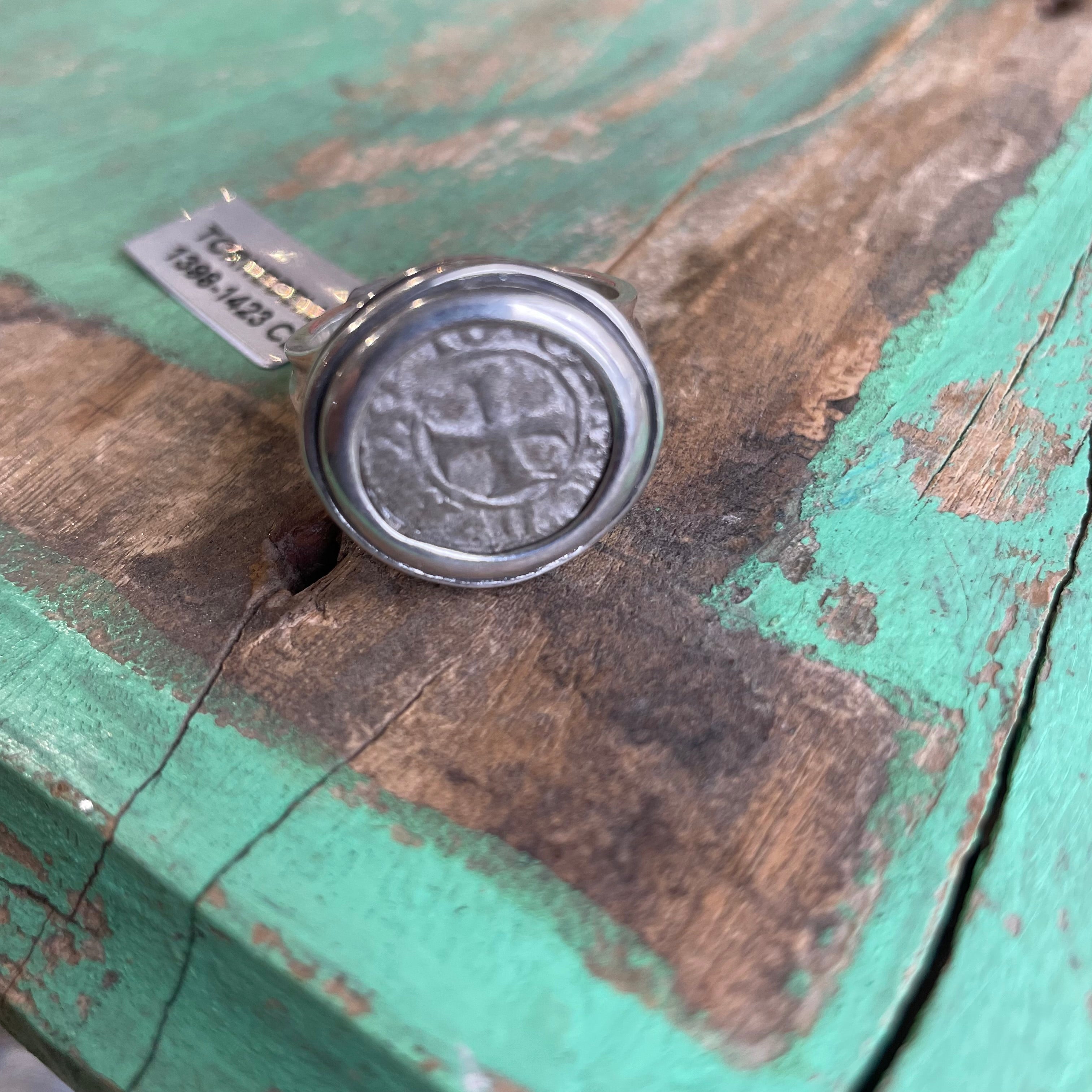 Sterling Silver Tornesello Coin