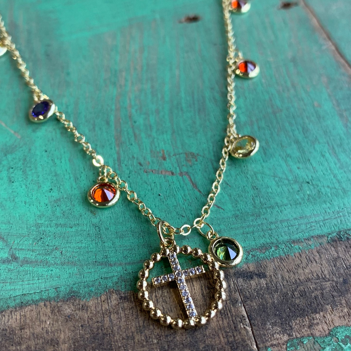 Colors of Christ Necklace and Bracelet