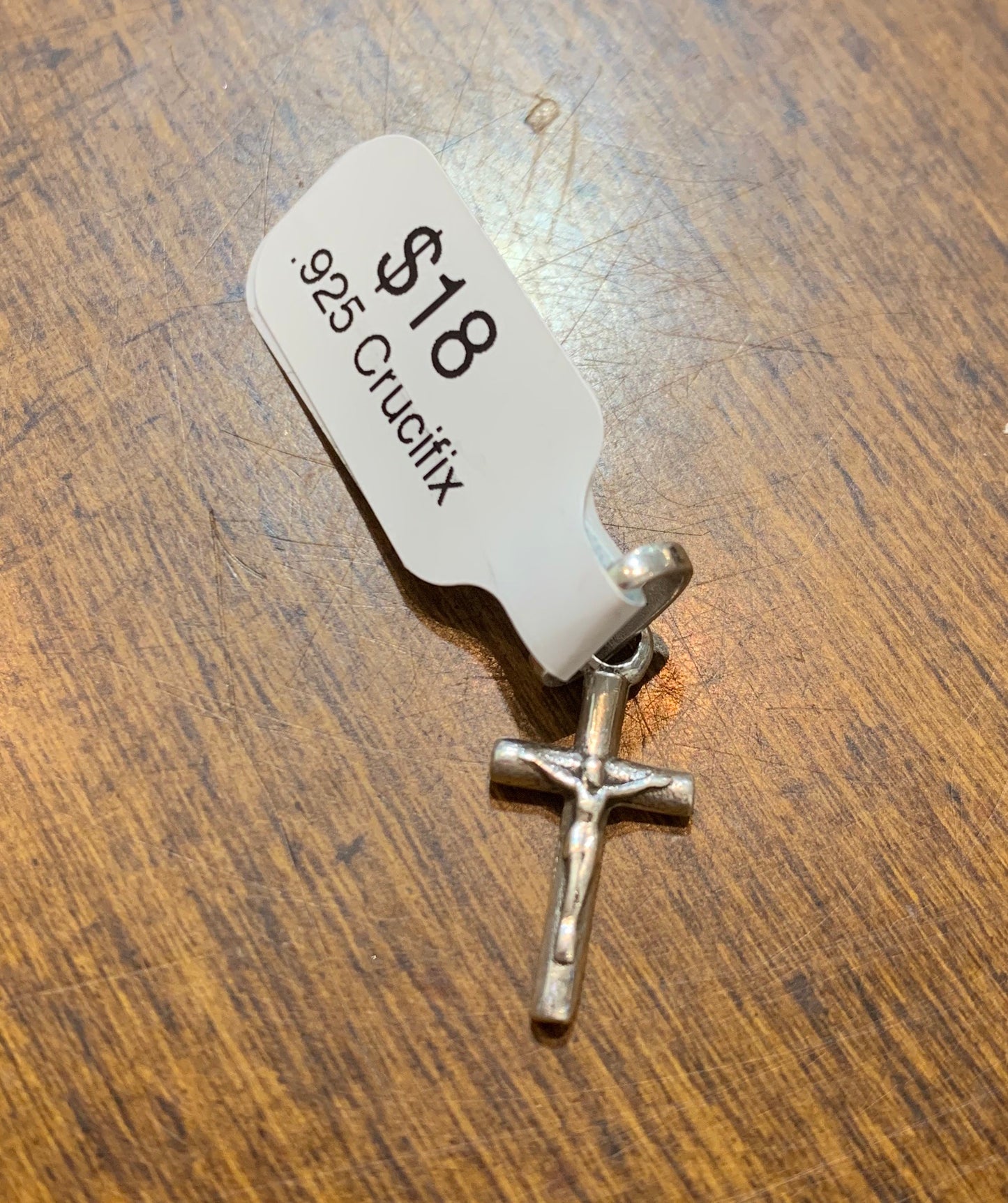 Sterling Silver Simple Crucifix