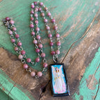 Lydia’s Art Rectangular Necklace