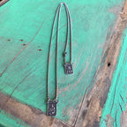 Long Silver Scapular