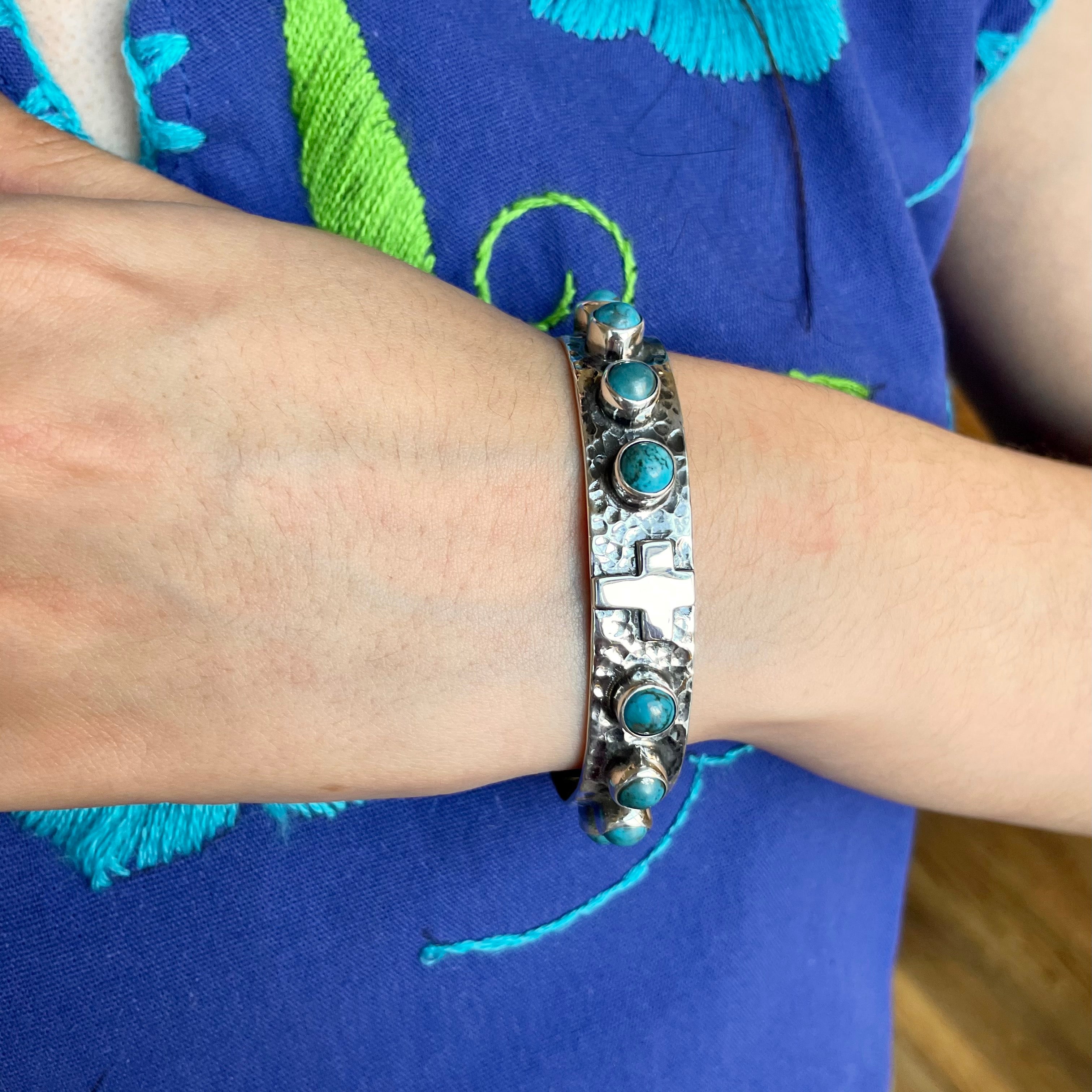 Turquoise Sterling Silver Cuff