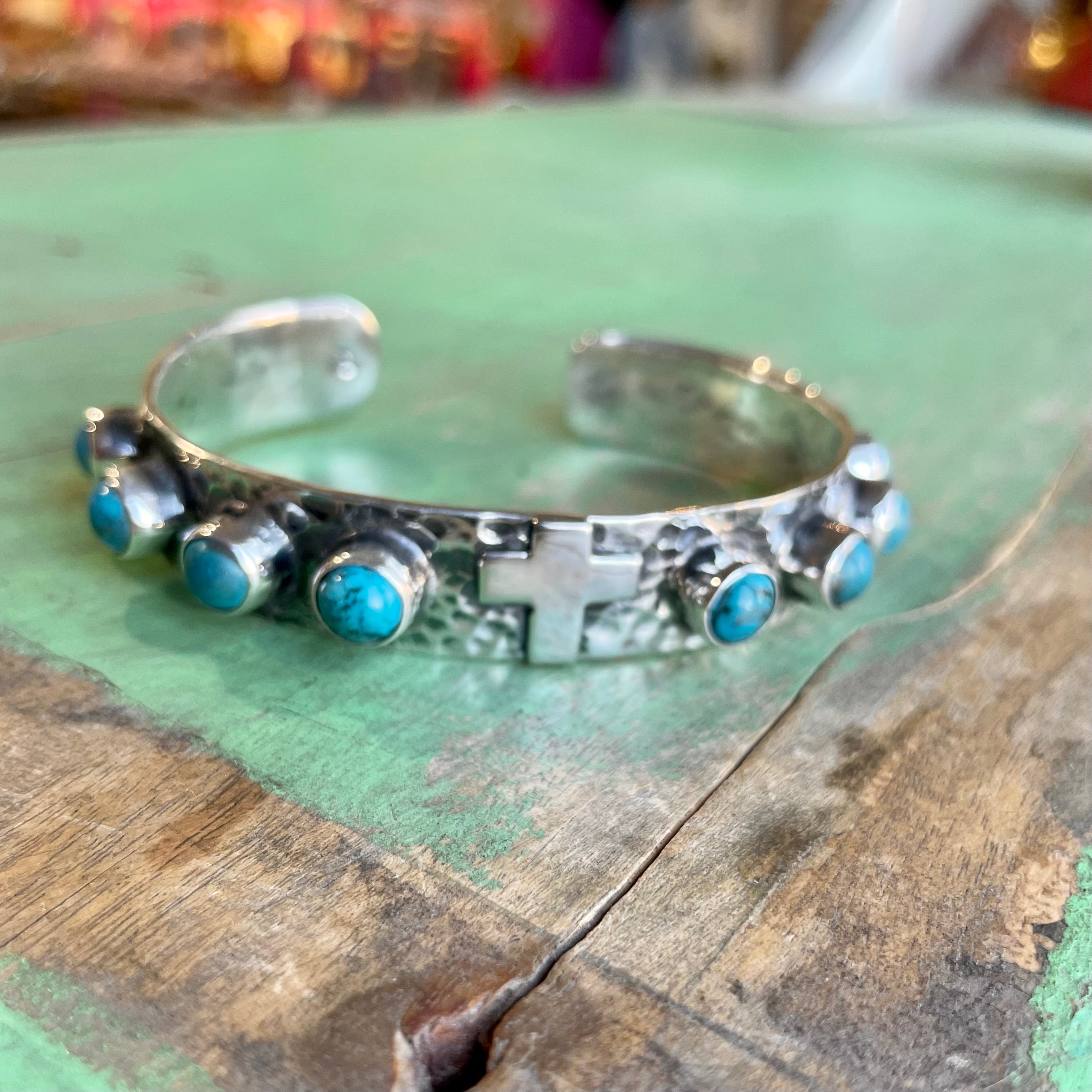 Turquoise Sterling Silver Cuff
