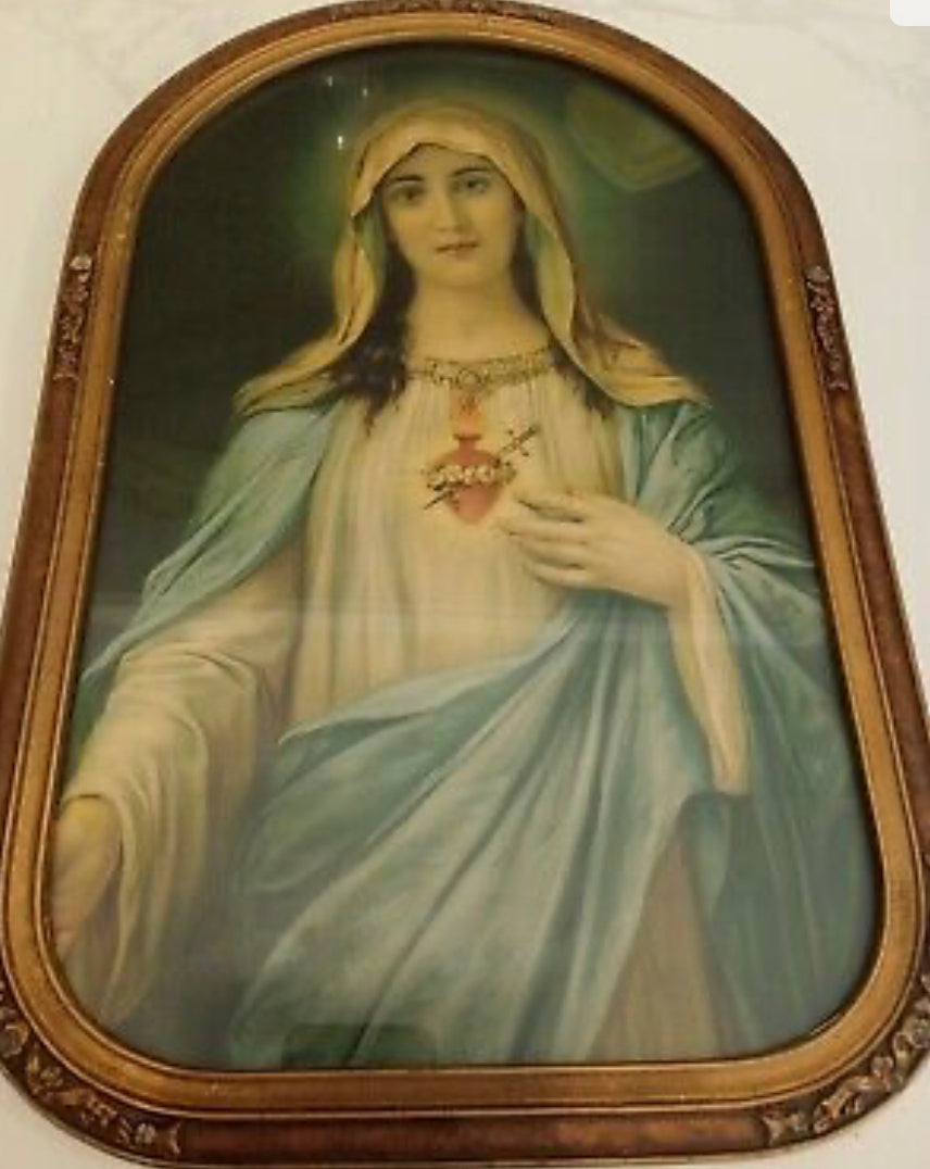 Sacred Heart and Immaculate Heart pics