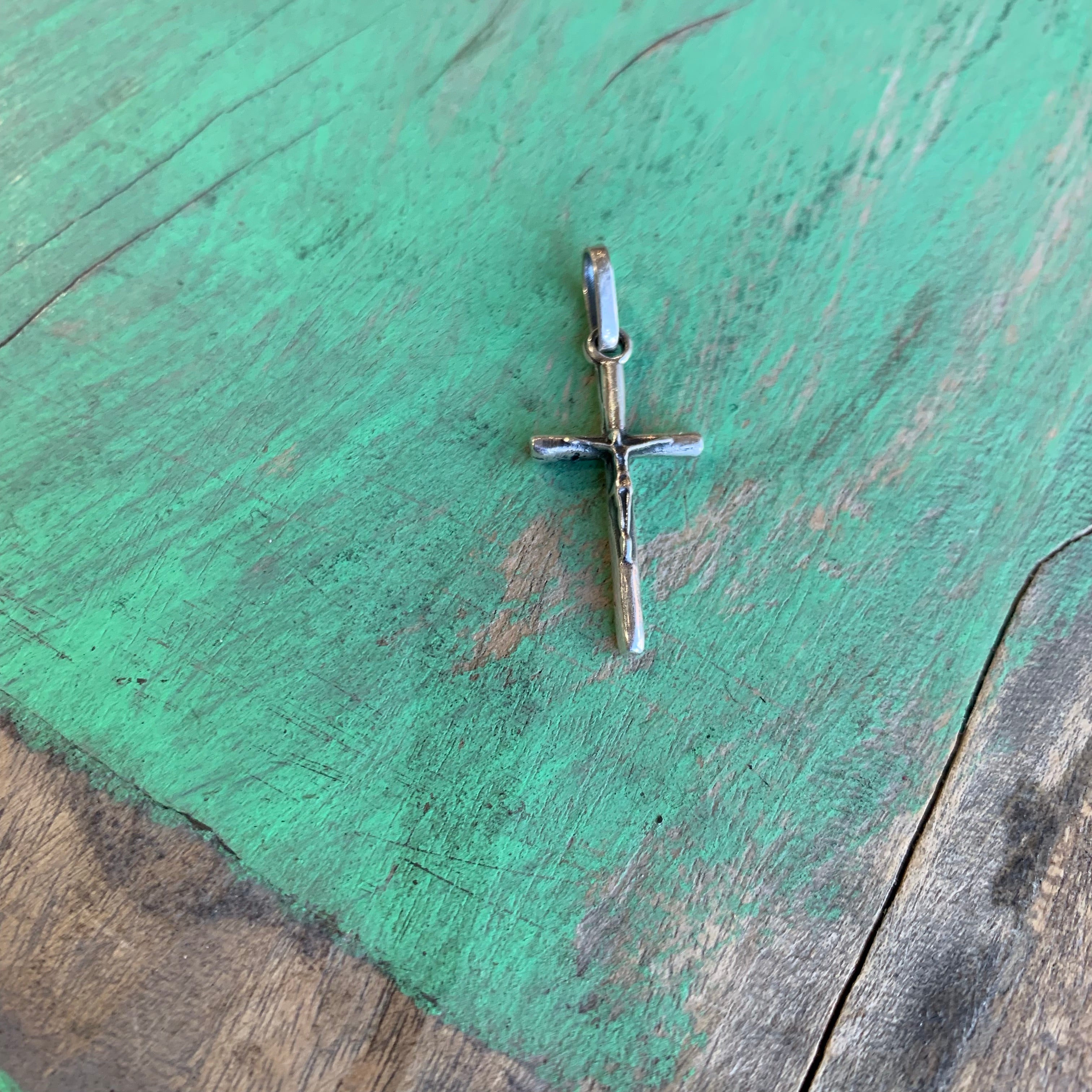 Sterling Silver Simple Crucifix