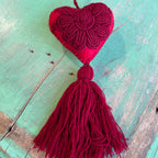 Solid Heart Tassel Blessings