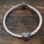 Leather & Stainless Steel 7" Bracelets