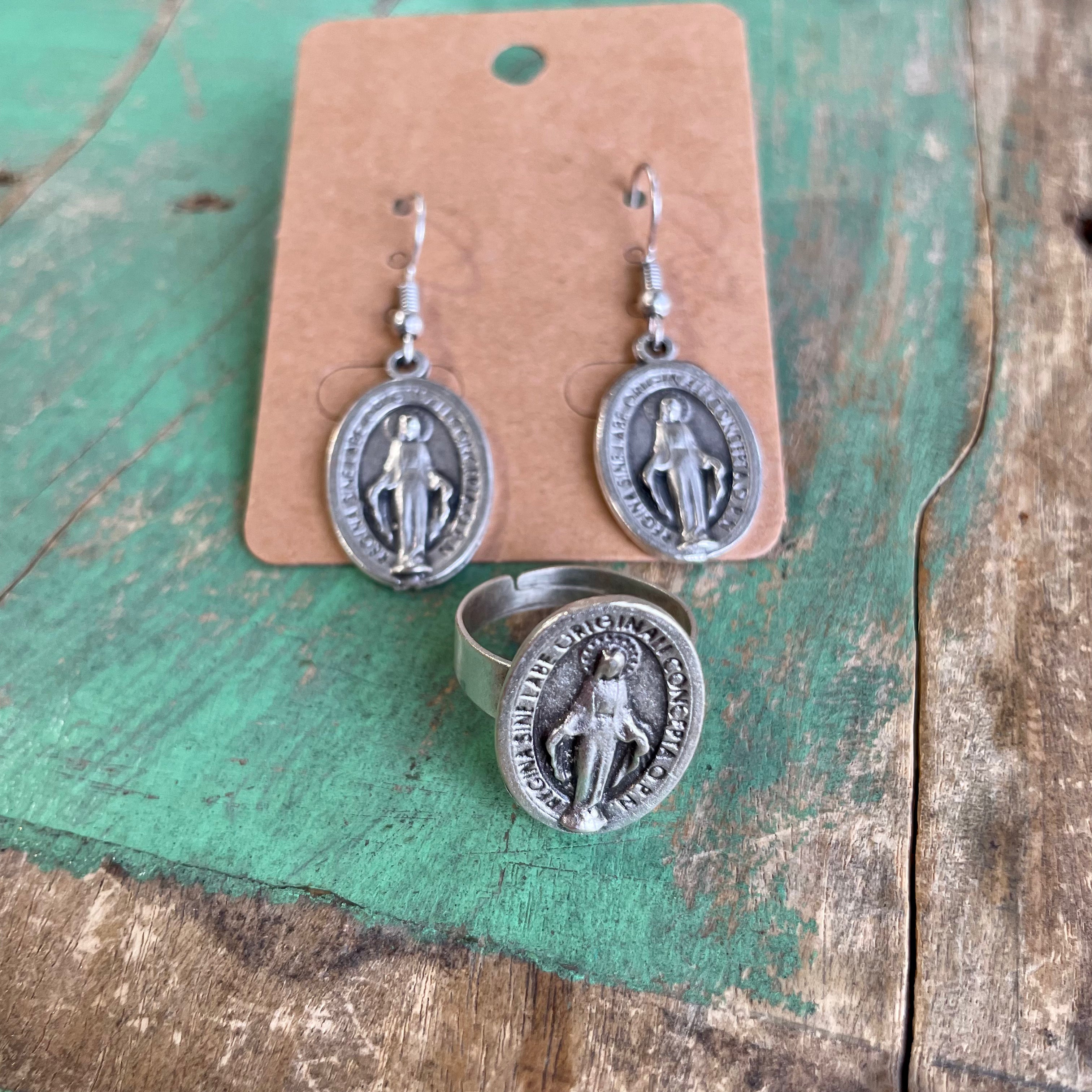 Small MM Earrings and Rings