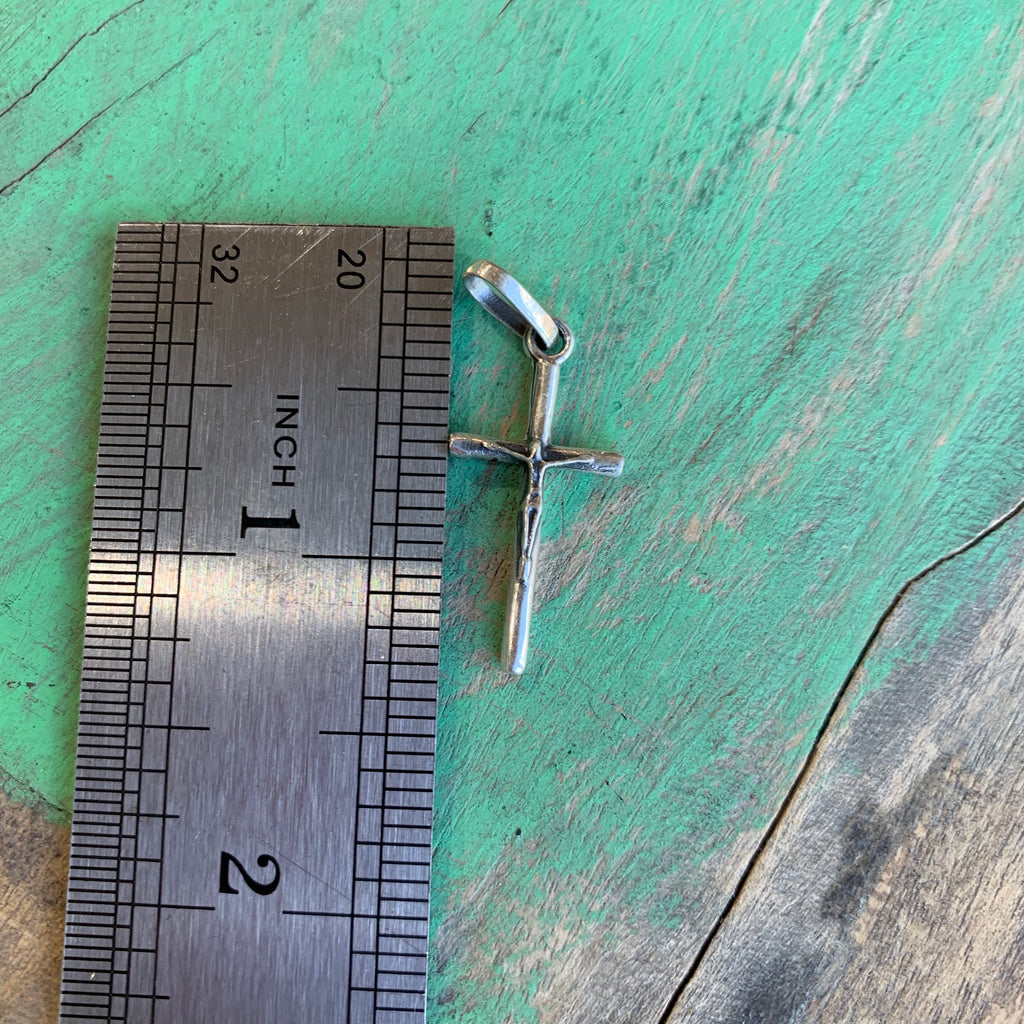 Sterling Silver Simple Crucifix