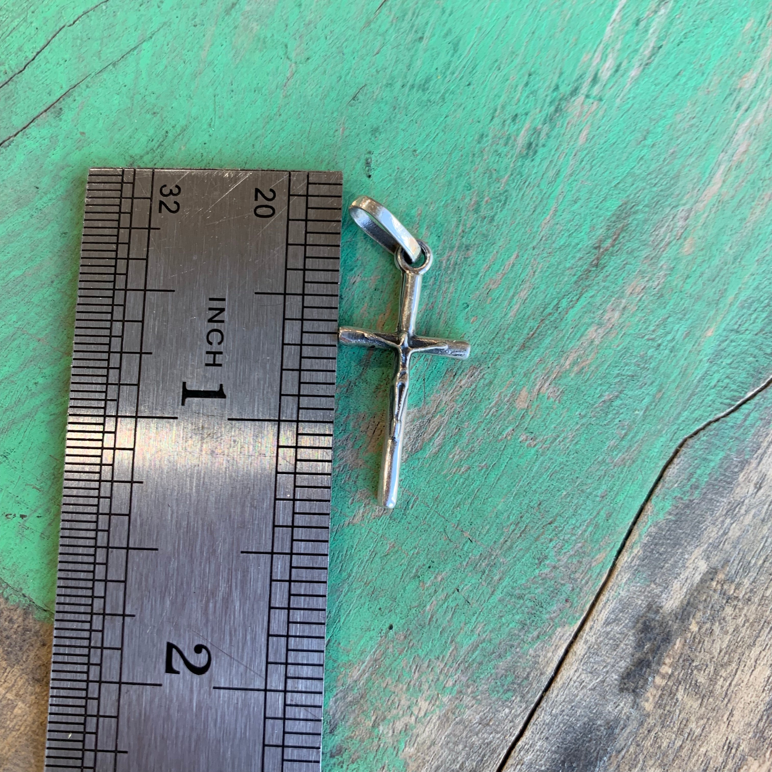 Sterling Silver Simple Crucifix
