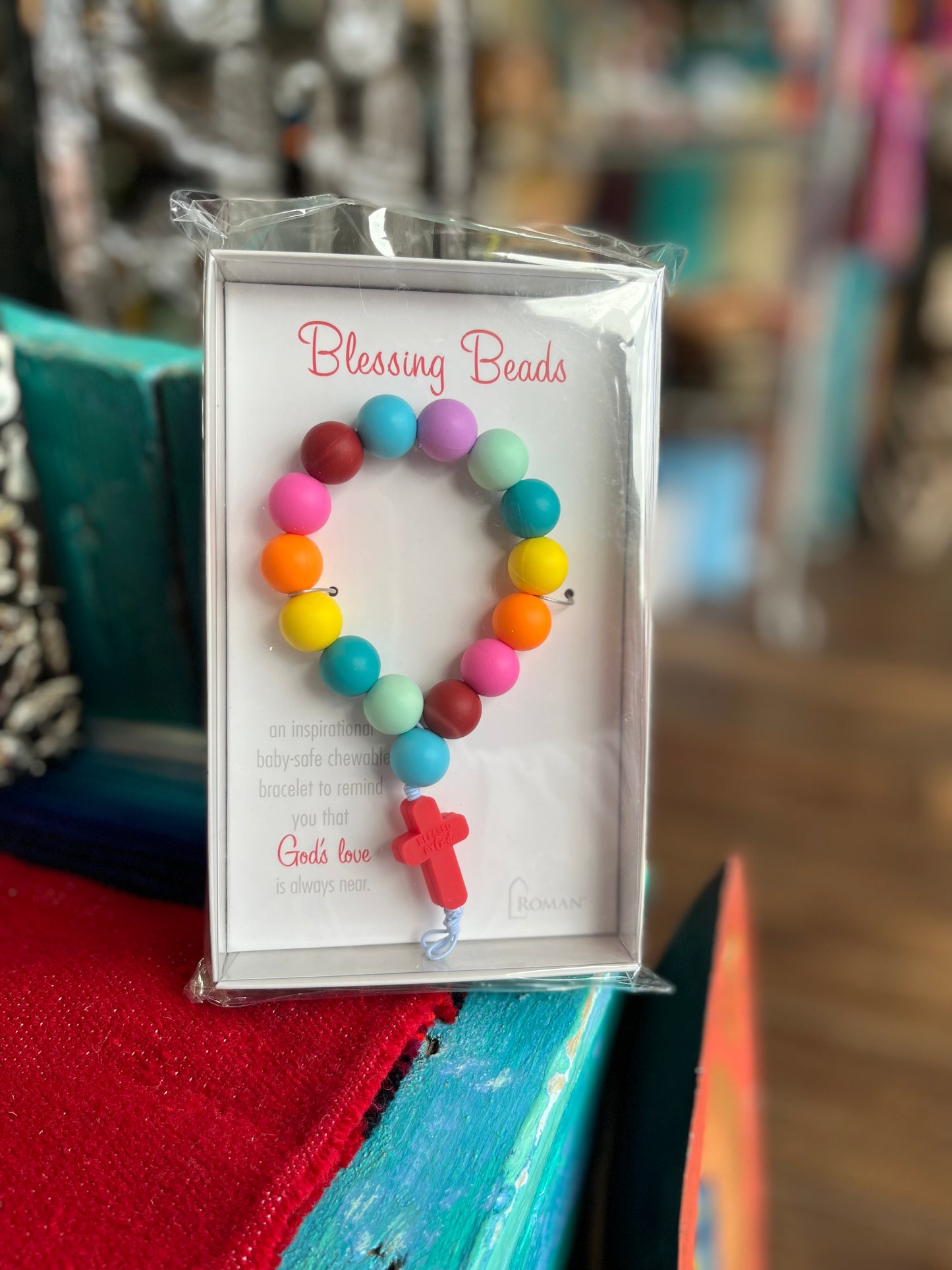 Chewable Silicone Mommy and Me Beaded Bracelet