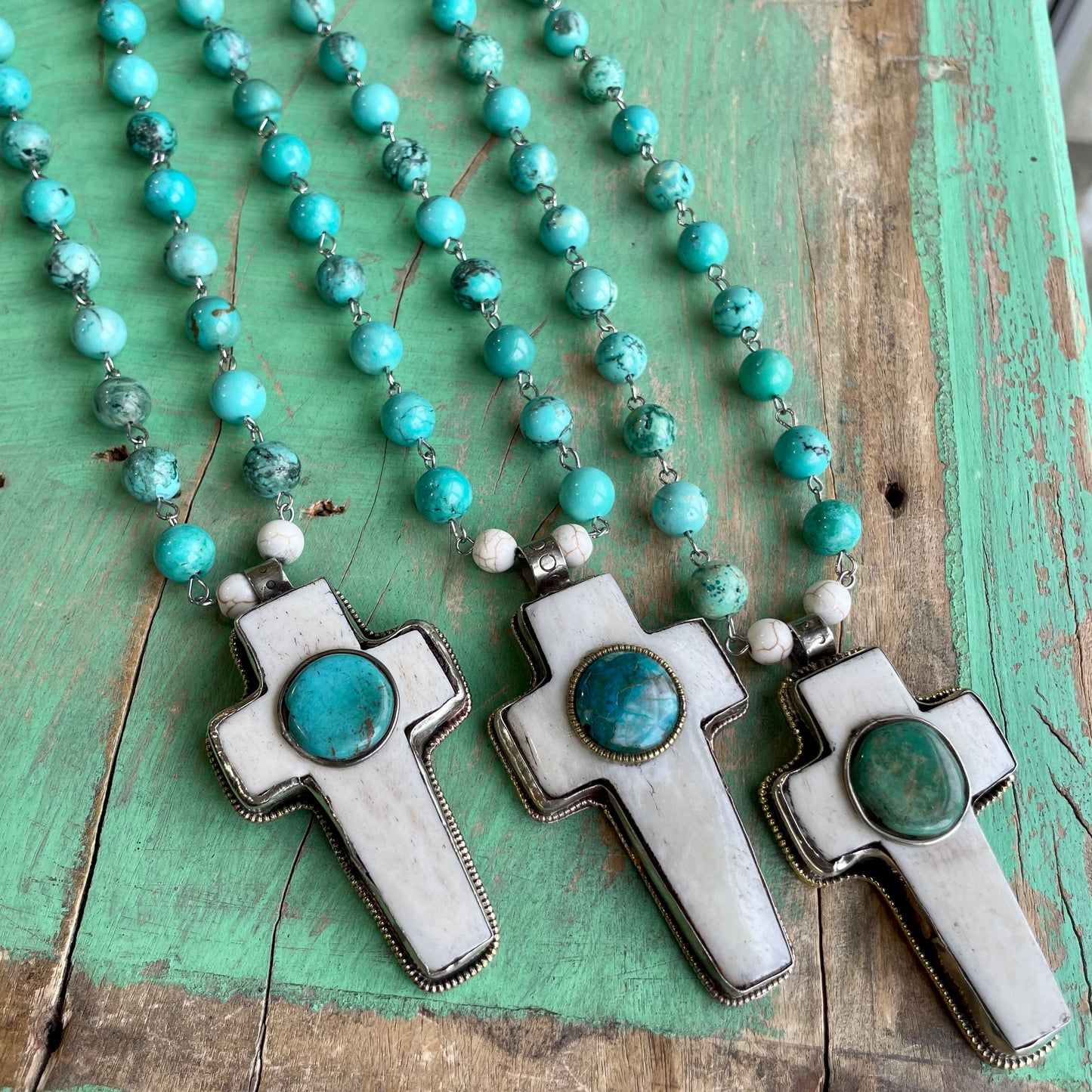 Gem Cross Necklace