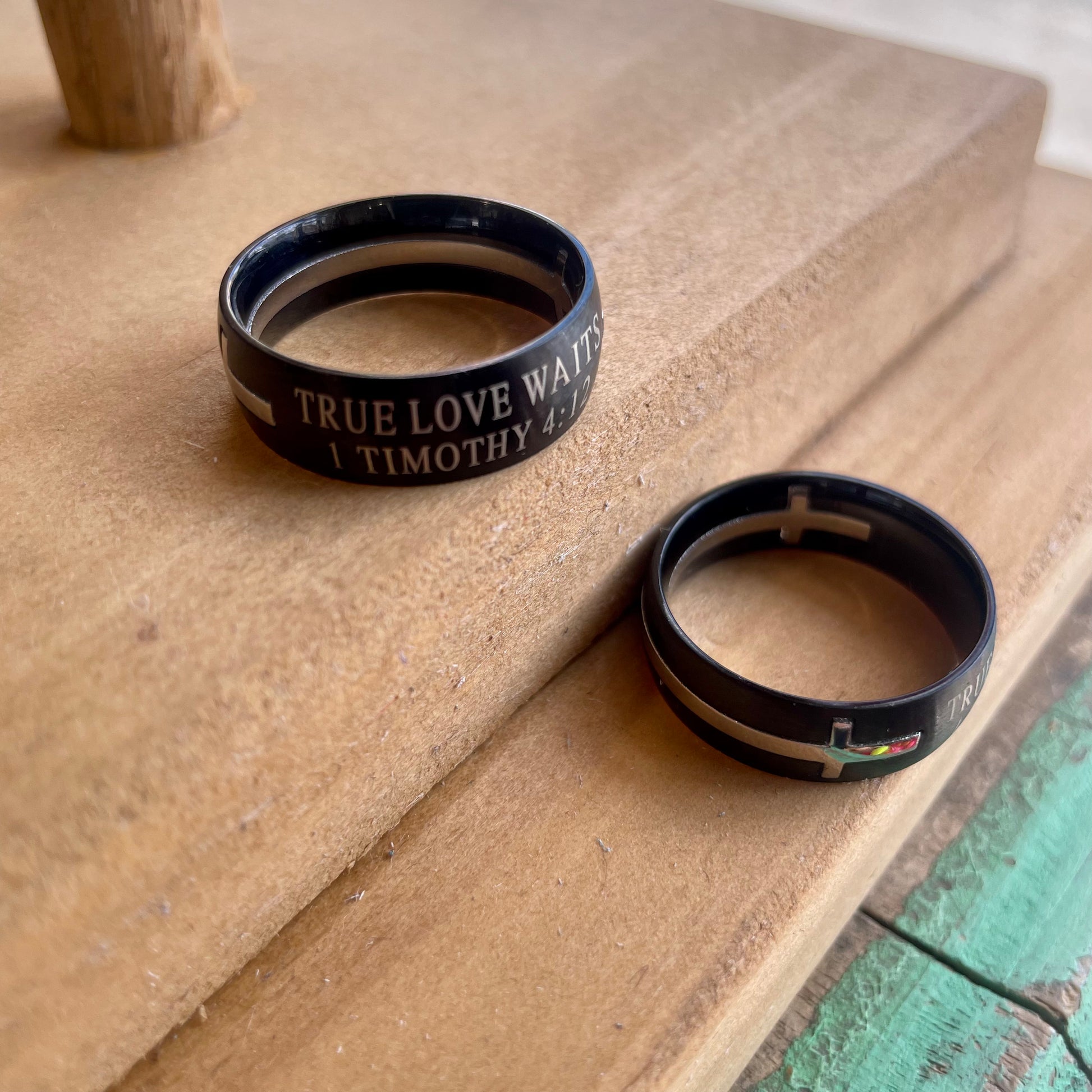 True Love Waits Ring Love and Honor Jesus