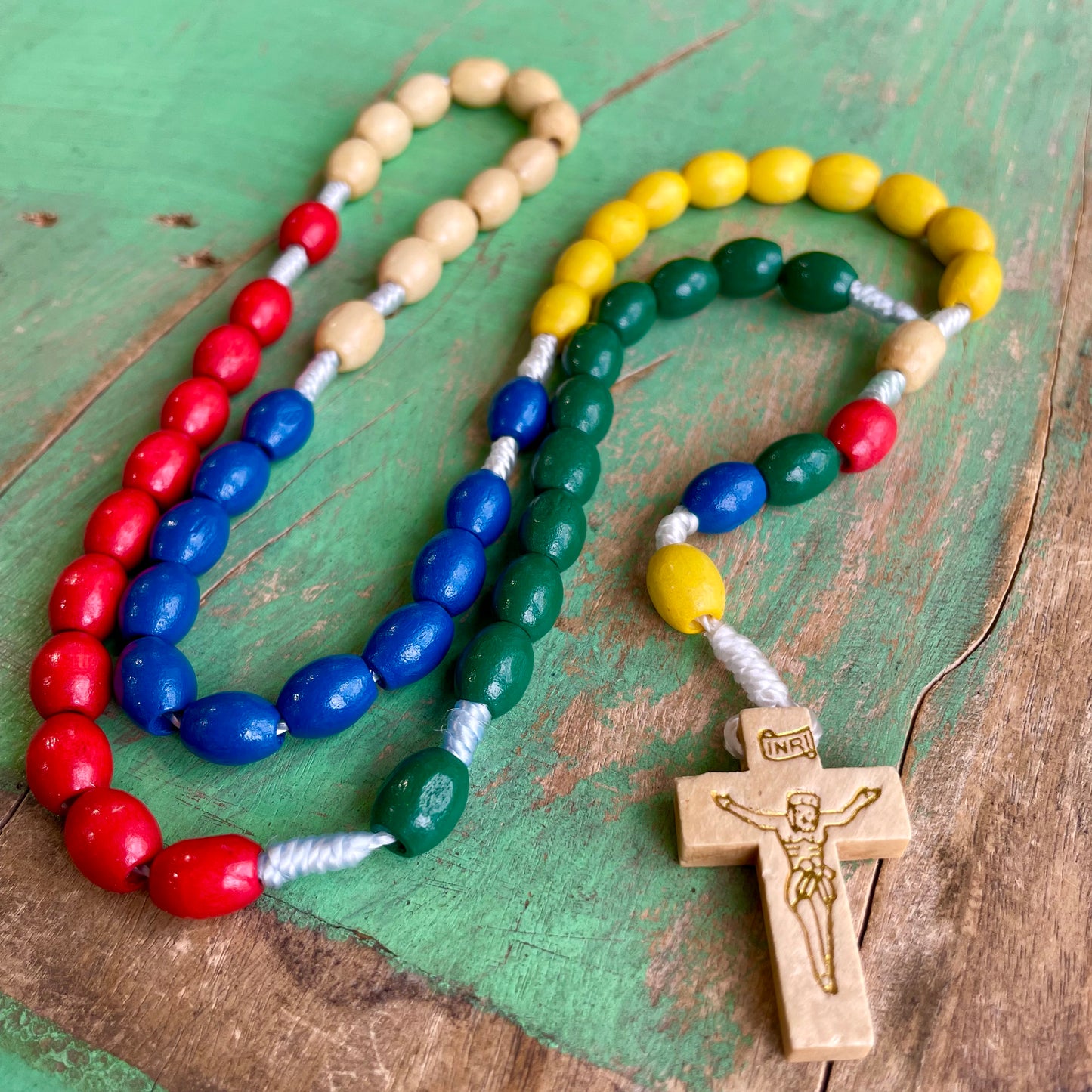 Kid’s Colorful Wooden Rosary