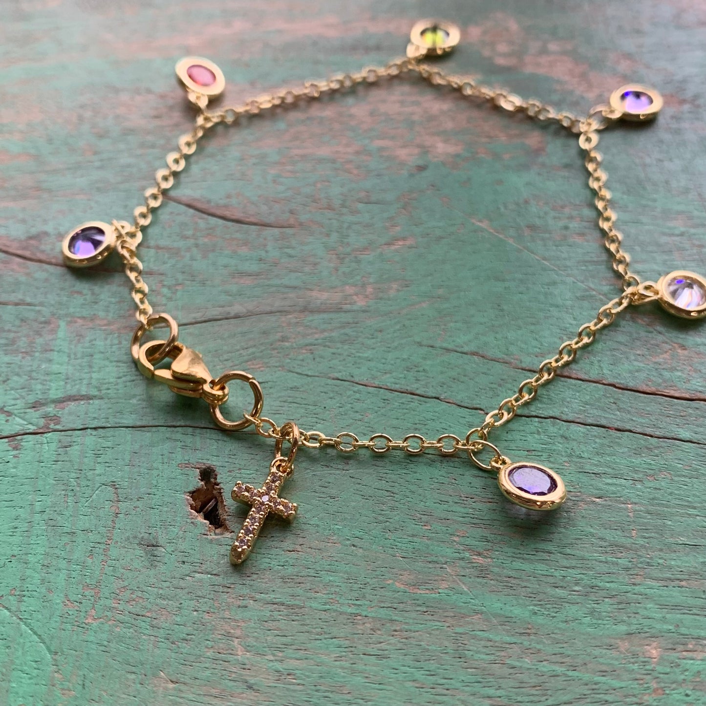 Colors of Christ Necklace and Bracelet