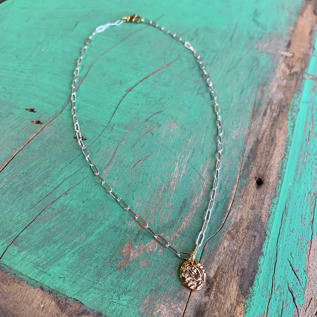 Madonna and Child Chain Necklace