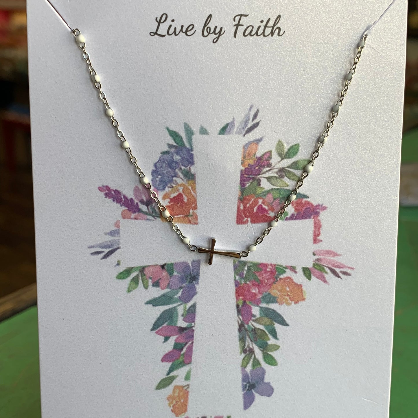Live By Faith Necklace