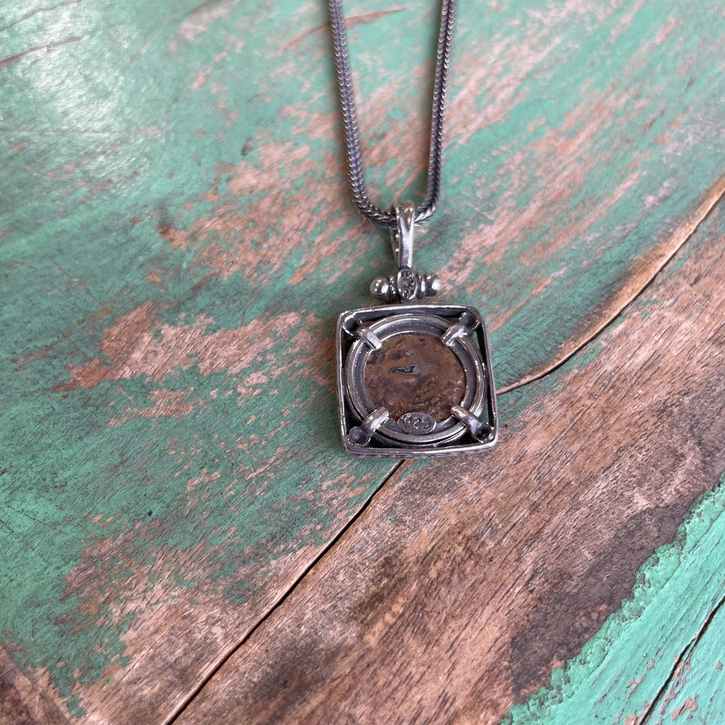 Sterling Silver Square Widow’s Mite