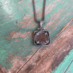 Sterling Silver Square Widow’s Mite