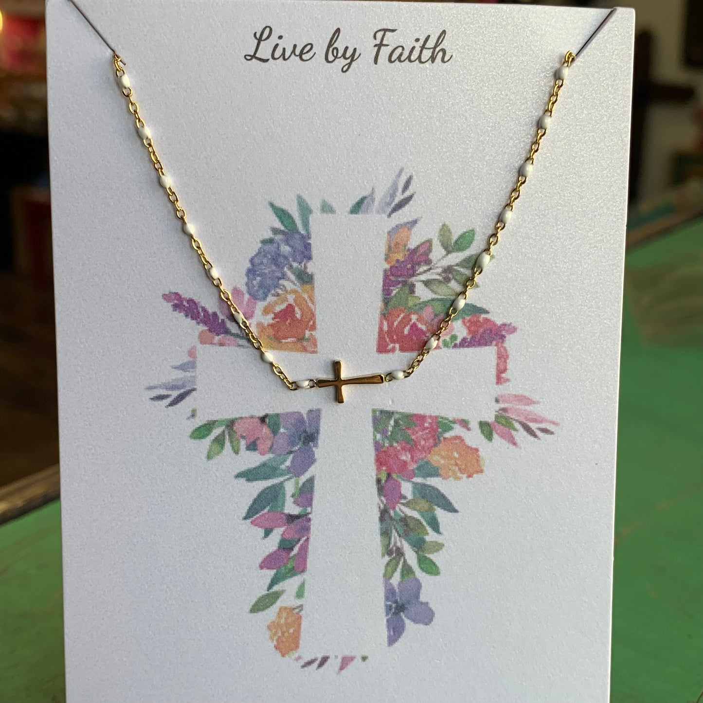 Live By Faith Necklace